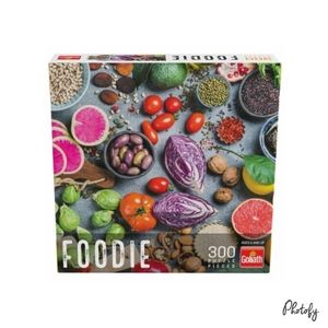 FOODIE Puzzle 300 Piece Jigsaw by Goliath Fun Colorful Vegetable Fruit Food